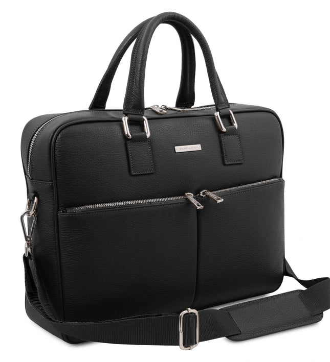 TL141986 – Treviso - leren laptop briefcase