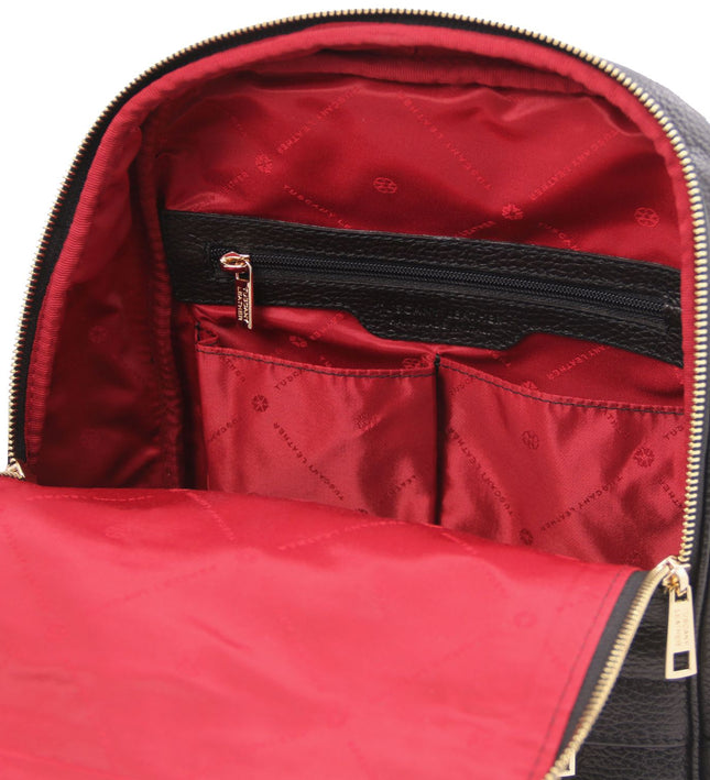 TL141376 – TL Bag - Soft leren backpack for women