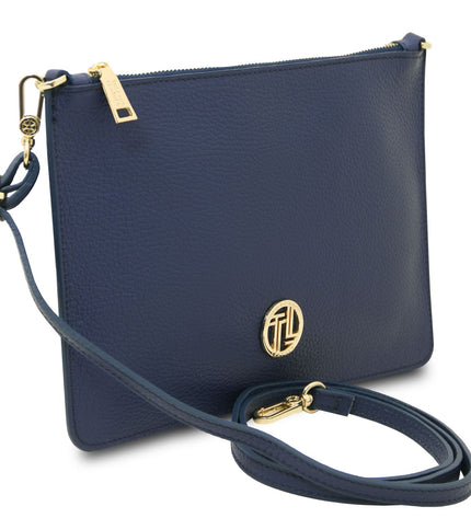 TL142461 – Diva - leren clutch with chain strap