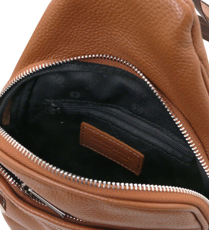 TL142022 – Albert - Soft leren crossover bag