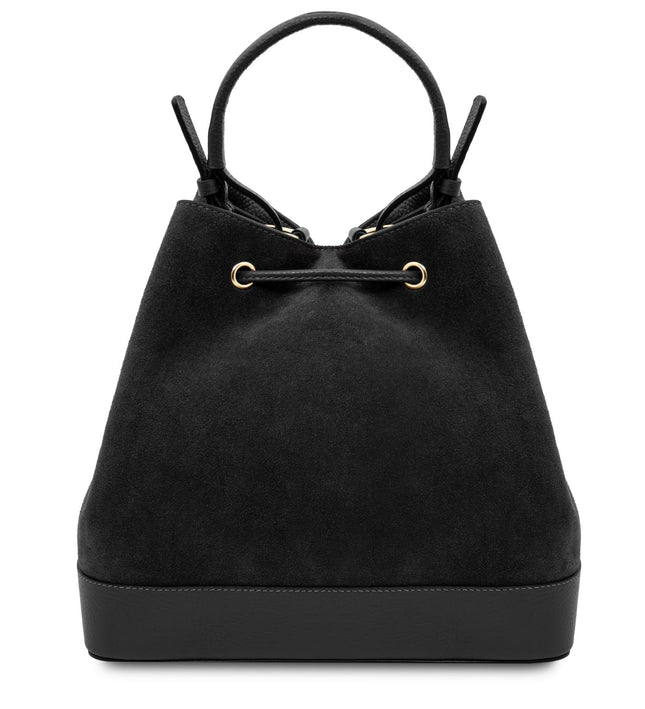 TL142476 – Minerva - leren bucket bag