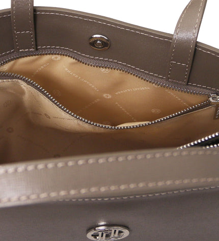 TL141369 – Palermo - Saffiano leren briefcase 3 compartments for women