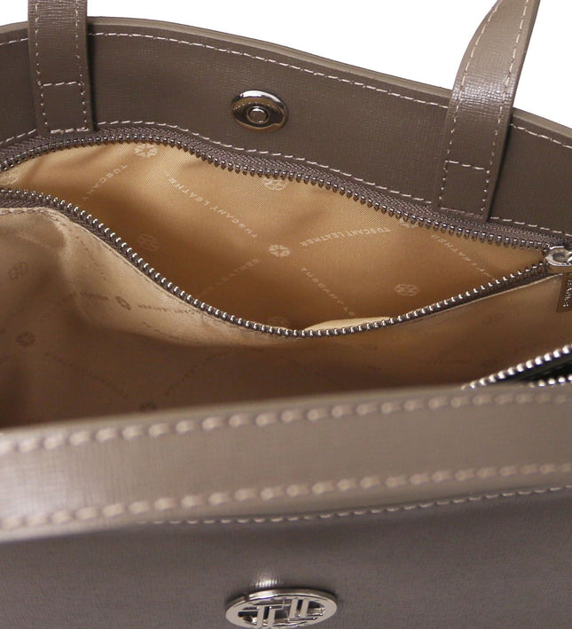 TL141369 – Palermo - Saffiano leren briefcase 3 compartments for women