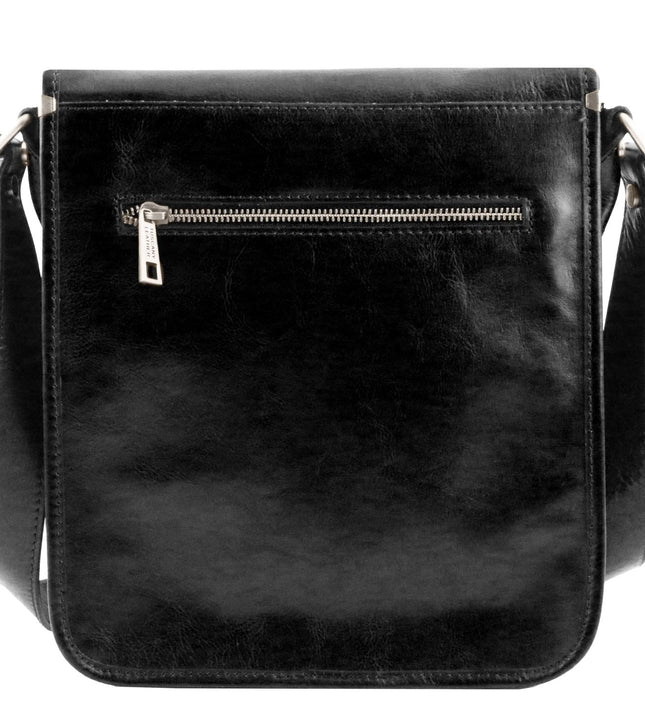 TL141255 – TL Messenger - Two compartments leren shoulder bag