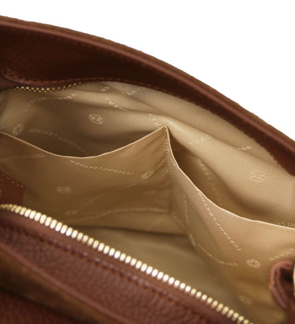 TL142512 – Nomade - Suede leren fringe shoulder bag