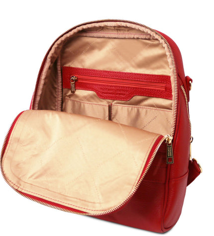 TL141376 – TL Bag - Soft leren backpack for women