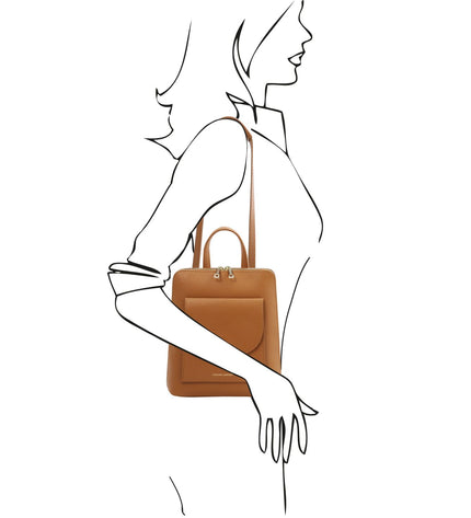 TL142092 – TL Bag - Small leren backpack for women