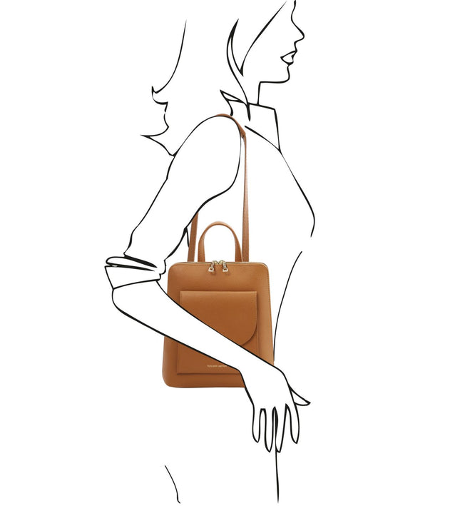 TL142092 – TL Bag - Small leren backpack for women