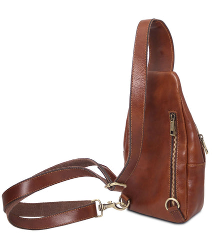 TL142423 – Kevin - leren crossover bag