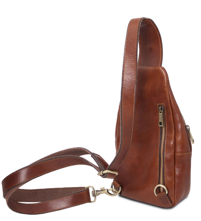 TL142423 – Kevin - leren crossover bag