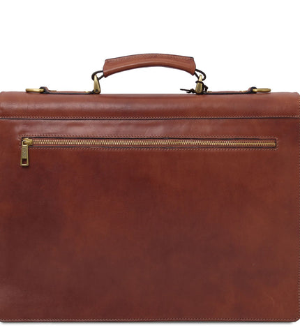 TL142448 – Cremona - leren briefcase 3 compartments