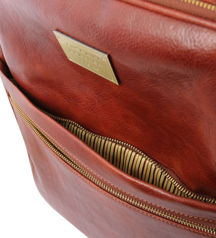 TL141911 – TL Voyager - 4-wielige verticale leren trolley