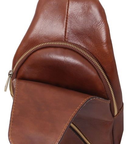 TL142423 – Kevin - leren crossover bag