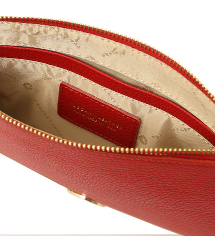 TL142461 – Diva - leren clutch with chain strap