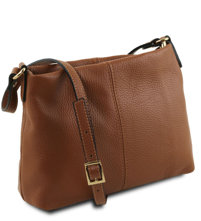 TL141720 – TL Bag - Soft leren shoulder bag