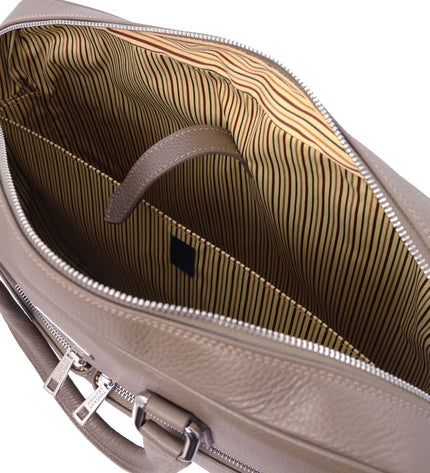 TL141986 – Treviso - leren laptop briefcase