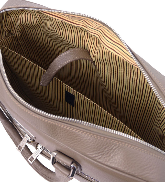 TL141986 – Treviso - leren laptop briefcase