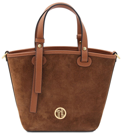 TL142261 – Glacette - Suede leren bucket bag