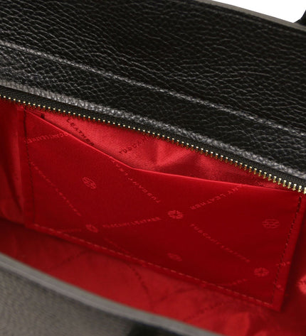 TL142507 – Origami - leren tote