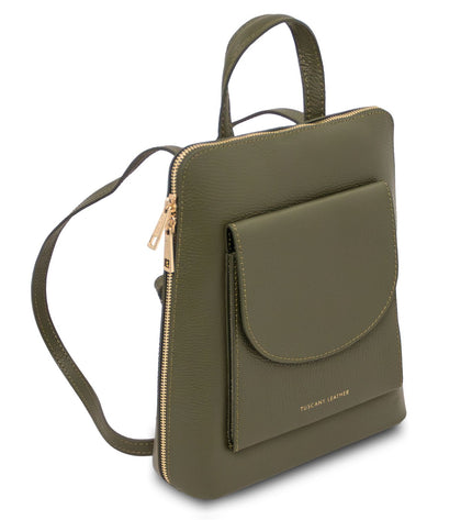 TL142092 – TL Bag - Small leren backpack for women