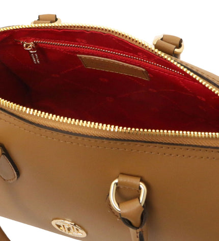 TL142399 – Layla - leren duffle bag