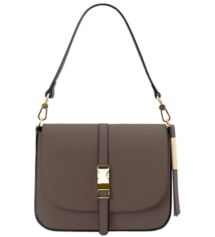 TL141598 – Nausica - leren shoulder bag