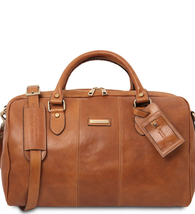 TL142441 – Lisbona - Travel leren duffle bag - Small size