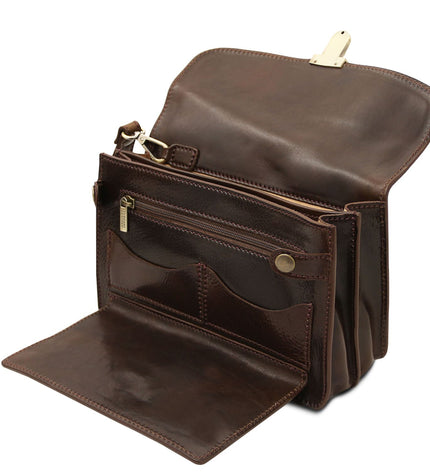 TL8075 – Max - leren handy wrist bag