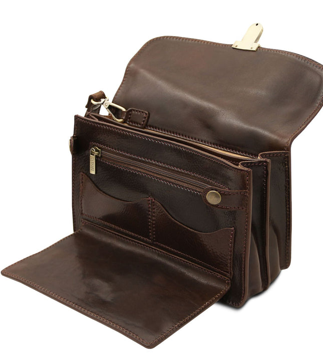 TL8075 – Max - leren handy wrist bag