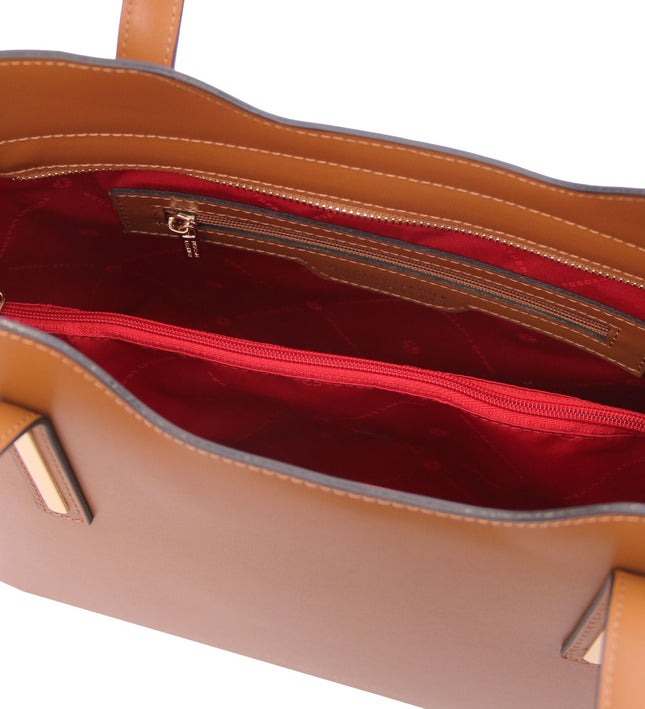 TL141412 – Olimpia - leren tote