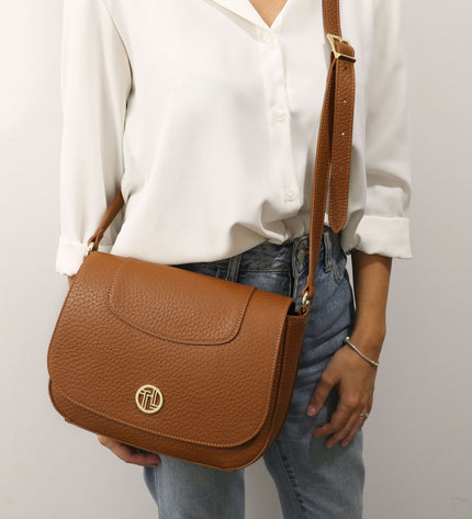 TL142506 – Sella - leren shoulder bag