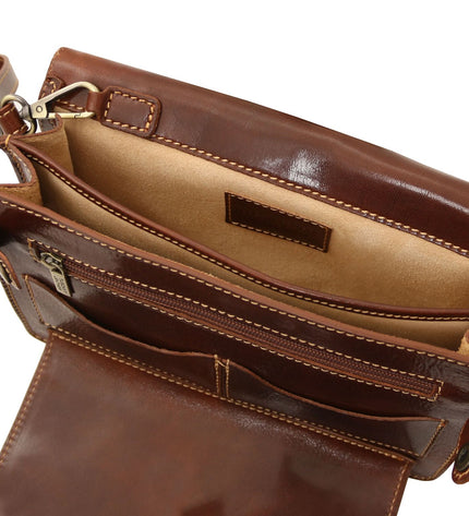 TL8075 – Max - leren handy wrist bag