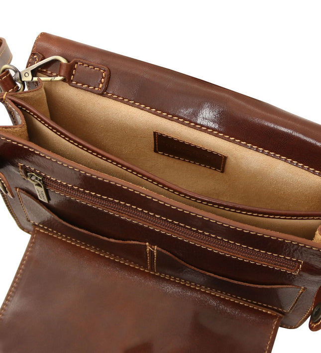 TL8075 – Max - leren handy wrist bag