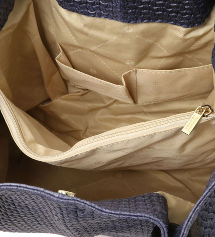 TL141573 – TL KeyLuck - Woven printed leren shopping bag