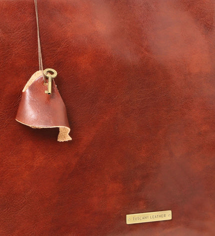 TL142068 – Mantova - leren multi compartment TL SMART briefcase with flap