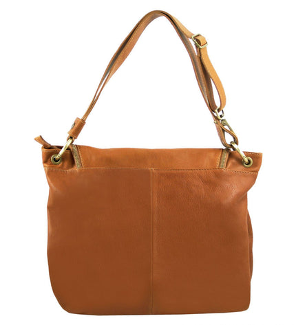 TL141110 – TL Bag - Soft leren shoulder bag with tassel detail