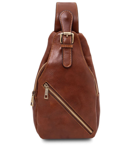 TL142423 – Kevin - leren crossover bag