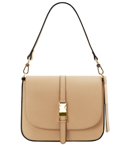 TL141598 – Nausica - leren shoulder bag