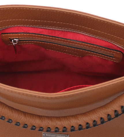 TL142087 – TL Bag - Soft leren shoulder bag