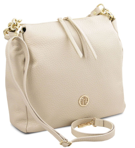 TL142385 – Amy - Soft leren shopping bag