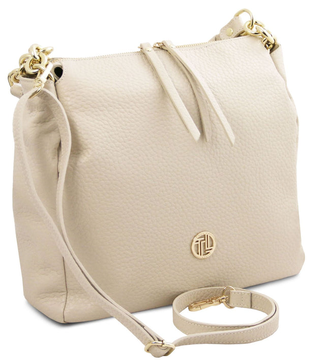 TL142385 – Amy - Soft leren shopping bag