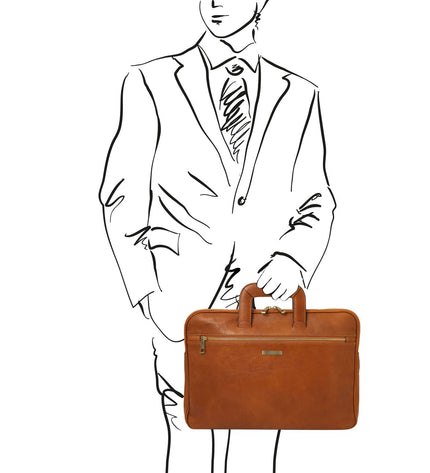 TL142449 – Caserta - Document leren briefcase