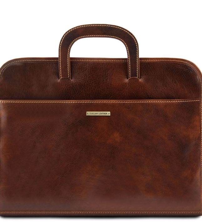 TL141022 – Sorrento - Document leren briefcase