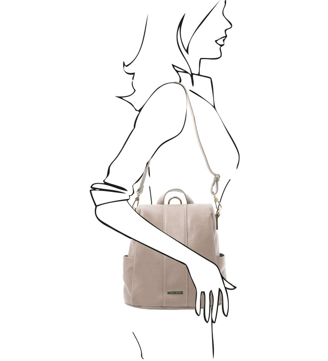 TL142138 – TL Bag - Soft leren backpack