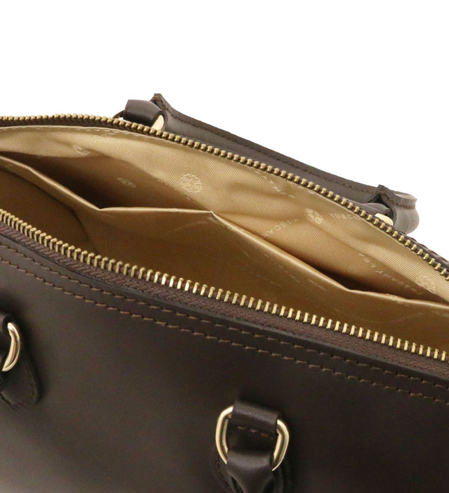 TL142399 – Layla - leren duffle bag