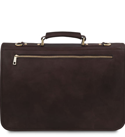TL142073 – Ancona - leren messenger bag