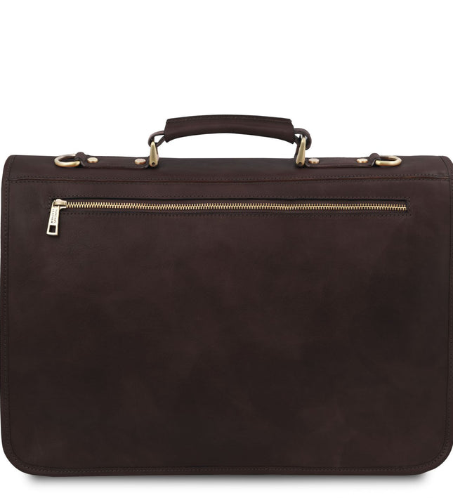 TL142073 – Ancona - leren messenger bag