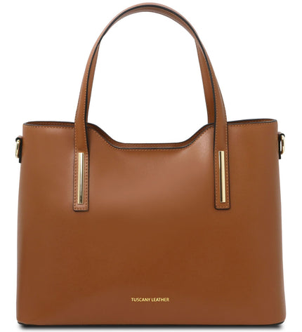 TL141412 – Olimpia - leren tote