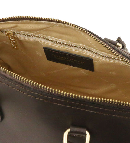 TL142399 – Layla - leren duffle bag