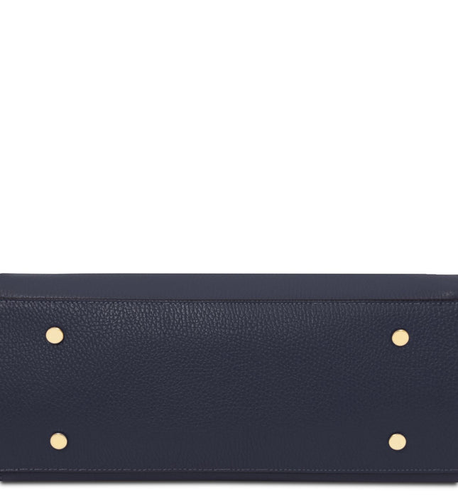 TL142507 – Origami - leren tote